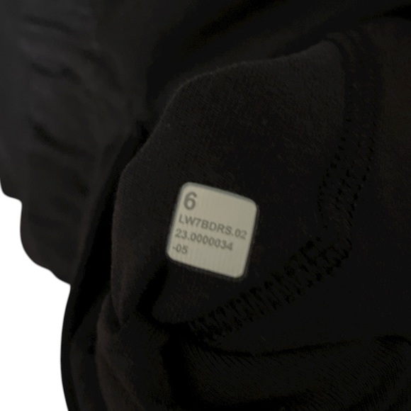 Lululemon Inner Glow Short 3" *Terry Black Women’s Size 6 - Picture 7 of 7